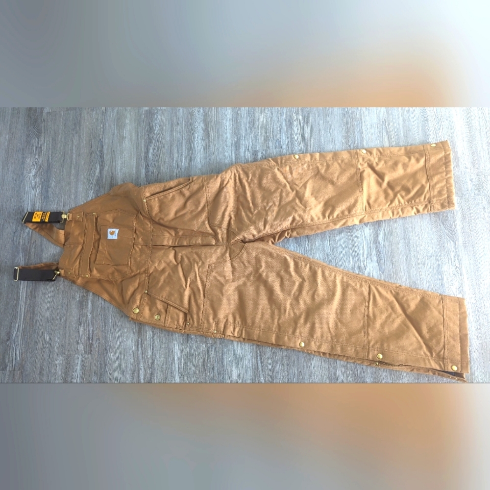 Carthartt mens relaxed fit duck bib overall